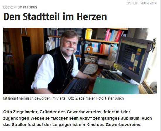 Frankfurter Rundschau 12.09.2014