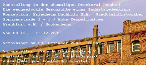 Vernissage 9.12.09, 18 Uhr