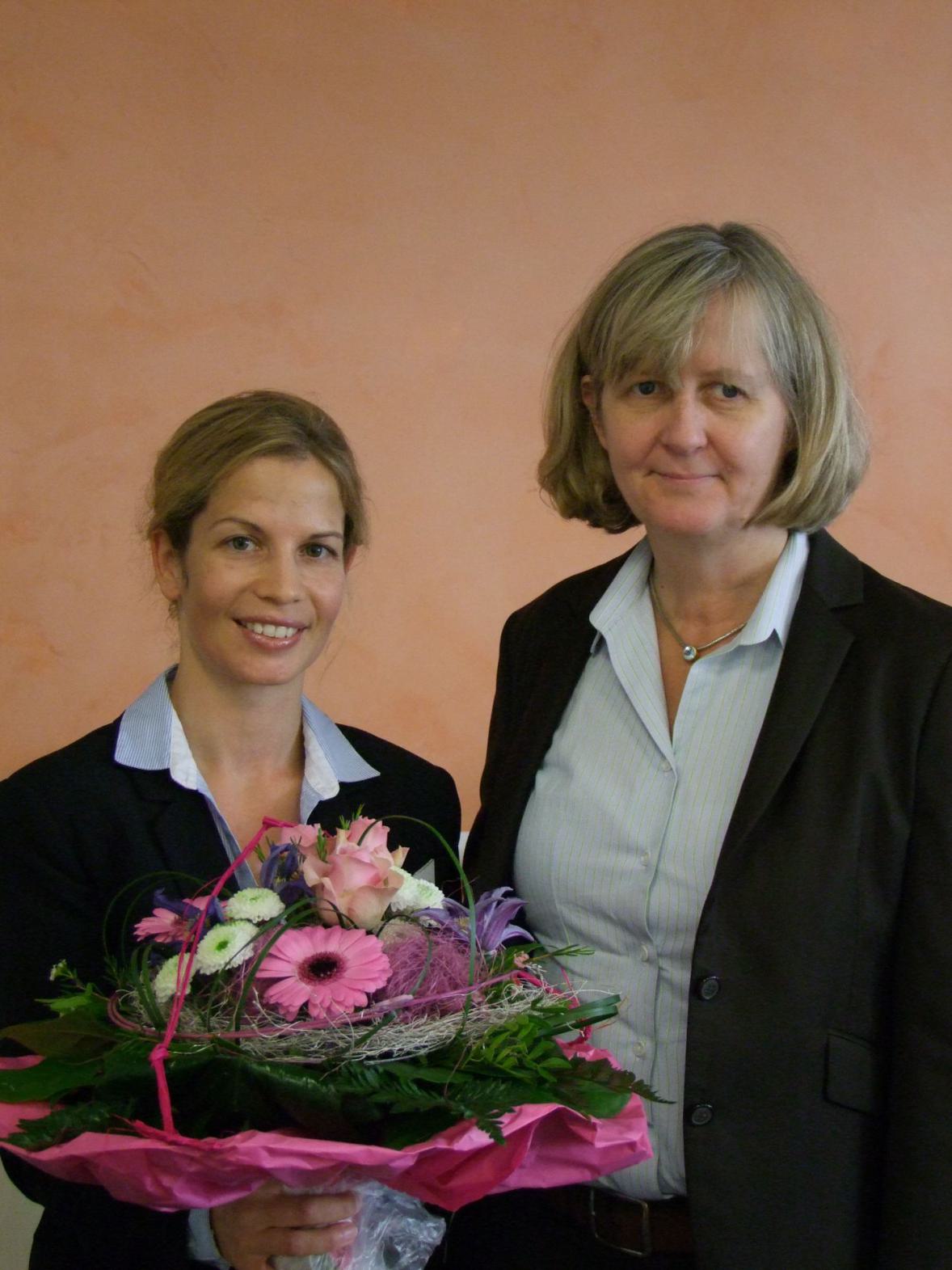 Monique Bliesener und Ute Knoop