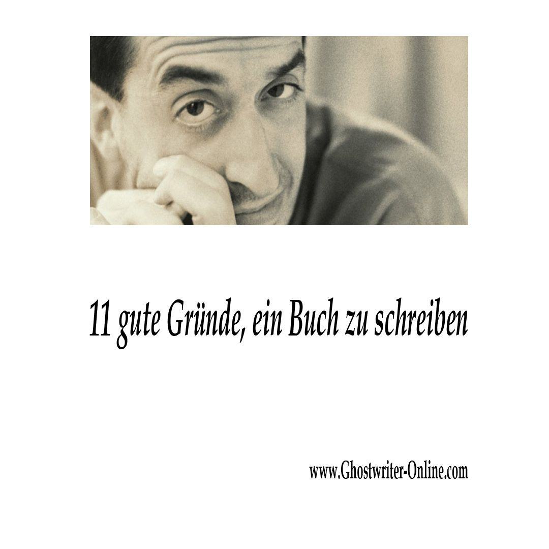 11 gute Gründe, ein Buch zu schreiben